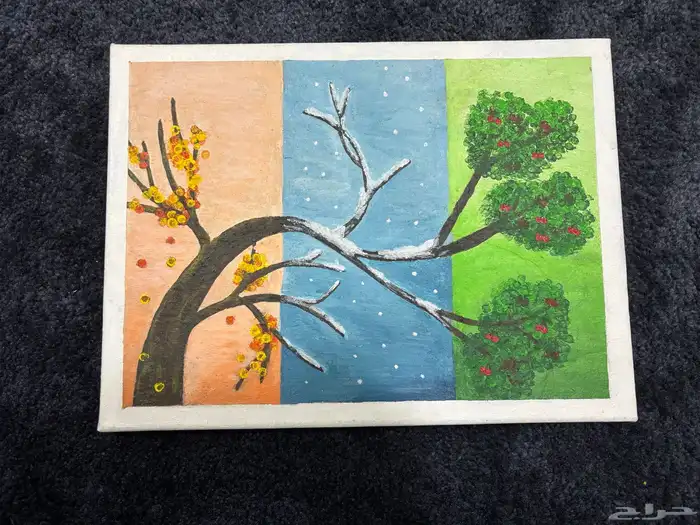 رسمة  الحياة شجرة من امل 1