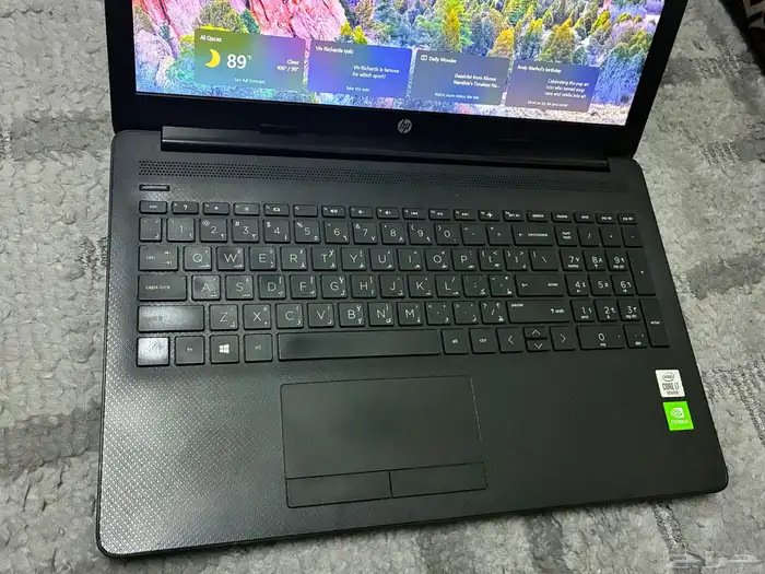 لابتوب إتش بي الجيل العاشر معالج core i7 مع شاحن اصلي 5