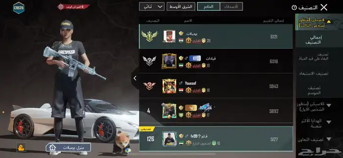 حساب ببجي للبيع 2