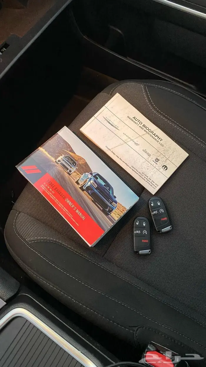 دودج تشارجر لون اسود SXT 9