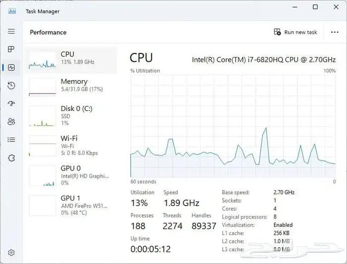 لابتوب قوي Dell Precision 7710 10