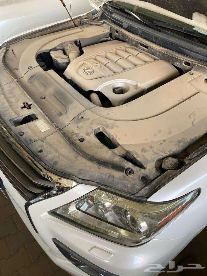 لكزس 2012 LX570 عداد 390 ألف محول 2015 15