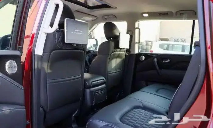 انفنتي QX80 احمر 2023 9