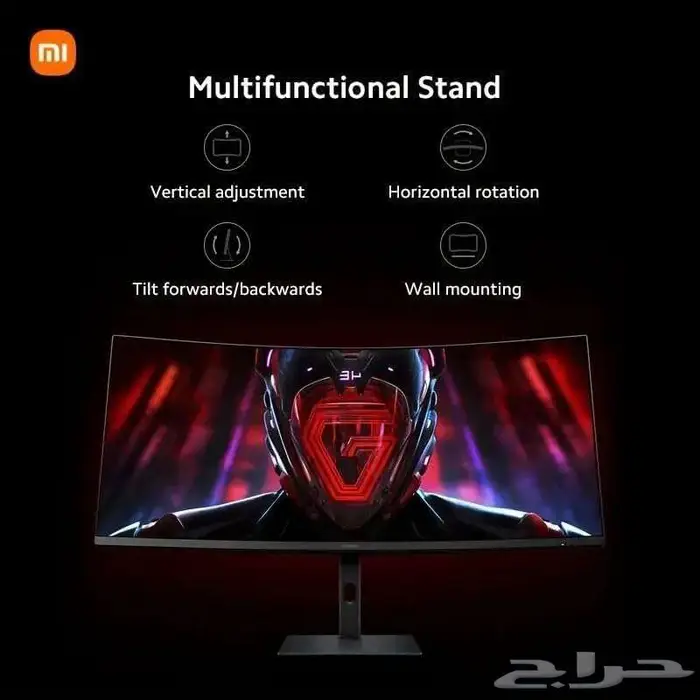 شاشة شاومي كيرف Xiaomi Curved Gaming Monitor 34-inch 7