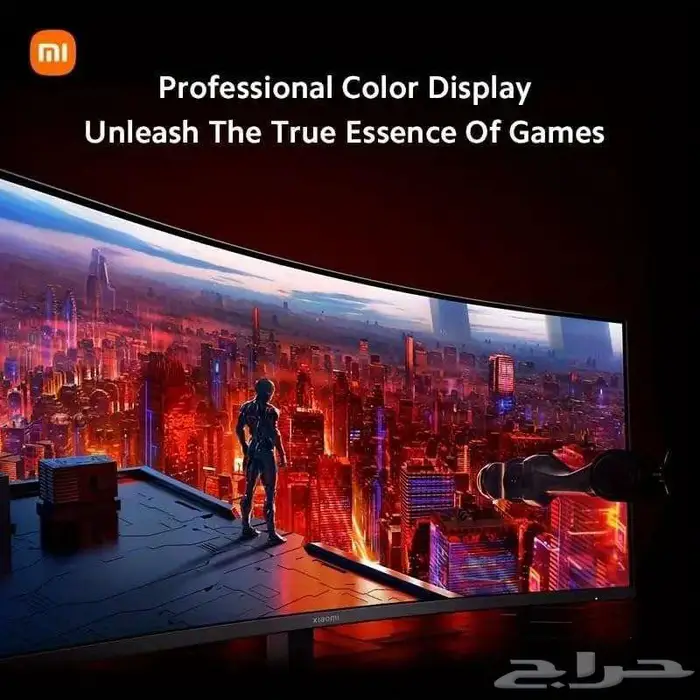 شاشة شاومي كيرف Xiaomi Curved Gaming Monitor 34-inch 3