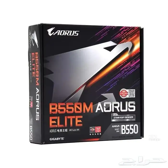للبيع مذر بورد جديد B550M AORUS 0