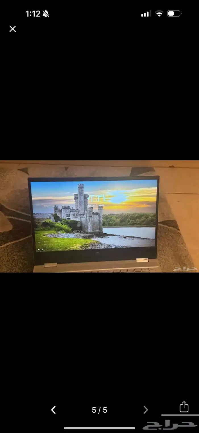 لابتوب HP Pavilion x360 لمس i3 4GB Windows 11 4