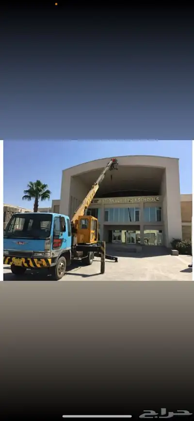 كرين للإيجار اليومي والشهري بسائق اسيوي 0