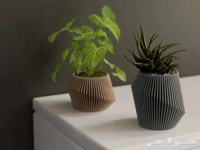 فازات ديكور مطبوعة 3D بأشكال مميزة 4