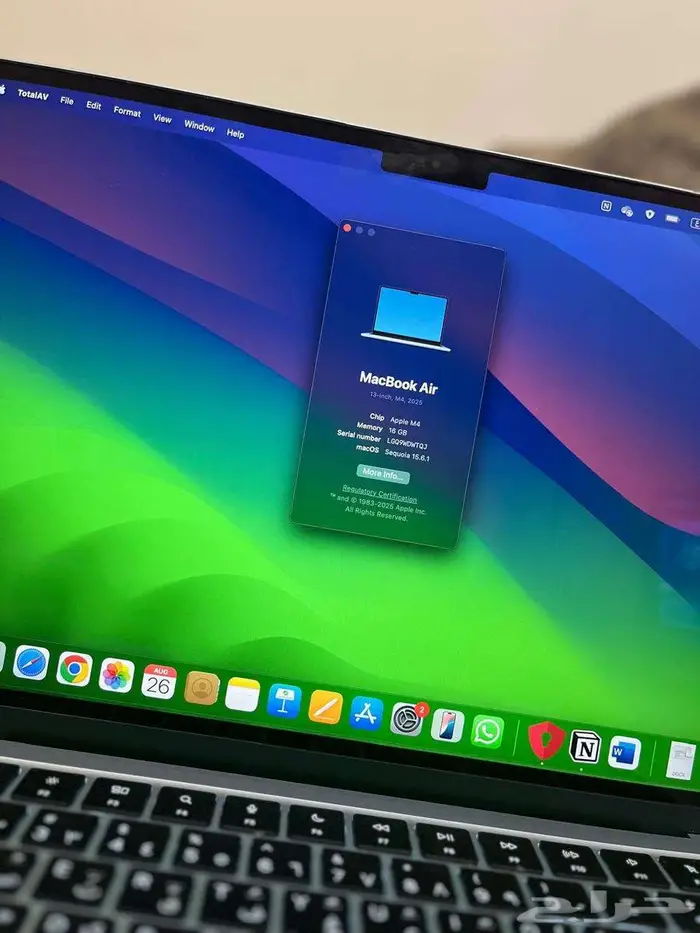 للبيع Apple MacBook Air M4 (2025)   13 inch 3
