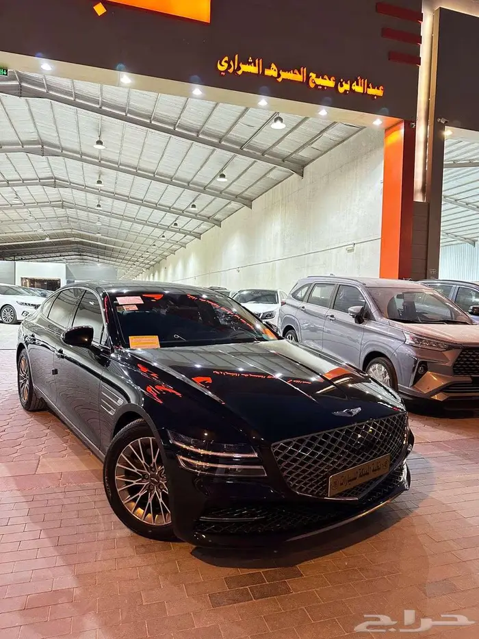 هونداي جينسس G80 بنزين 2021 عداد ديجتال باركنج مستورد 3