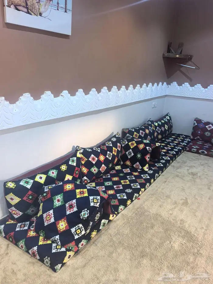 مساند مجلس تراثيه مع فرشه 4