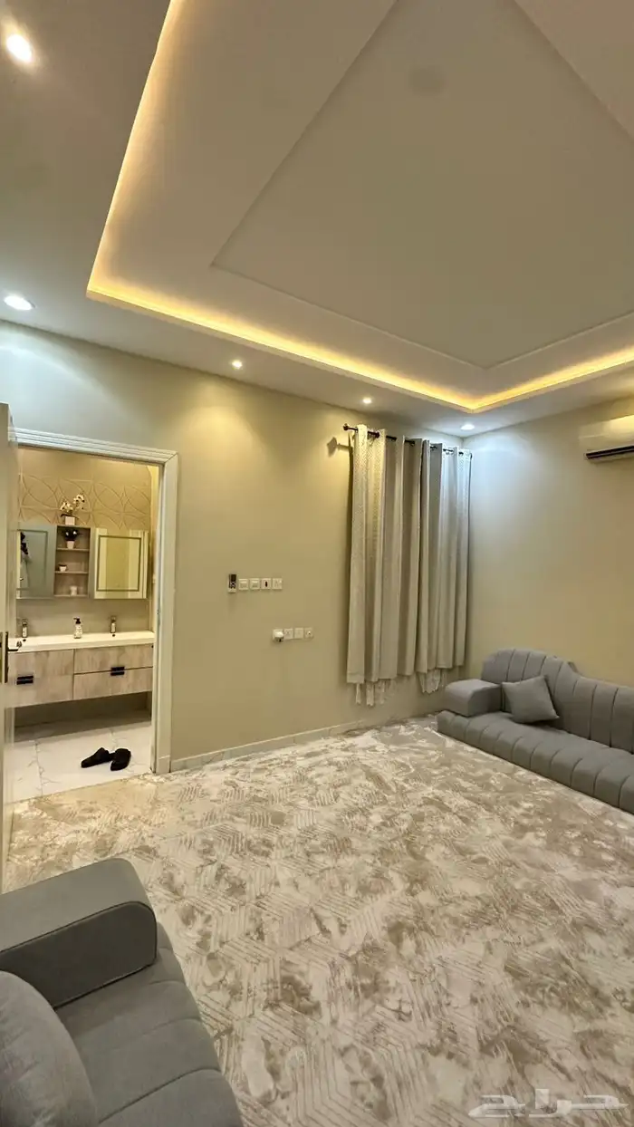 فيلا مفروشه للايجار بحي لبن 8