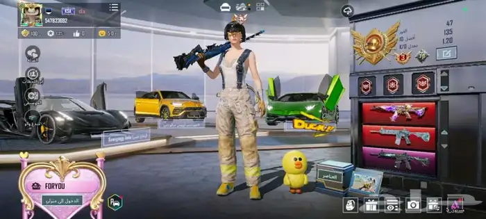 حساب ببجي للبيع 0