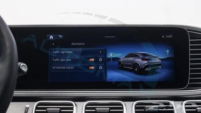 2025 MERCEDES AMG GLE 53 4MATIC PLUS COUPE GCC ضمان الوكيل 24