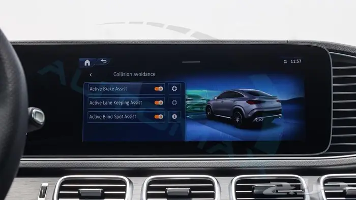 2025 MERCEDES AMG GLE 53 4MATIC PLUS COUPE GCC ضمان الوكيل 26