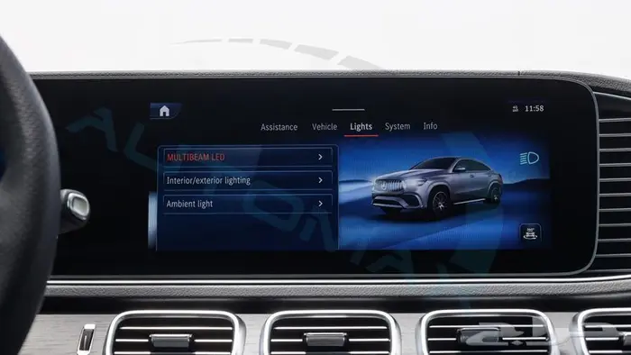 2025 MERCEDES AMG GLE 53 4MATIC PLUS COUPE GCC ضمان الوكيل 23