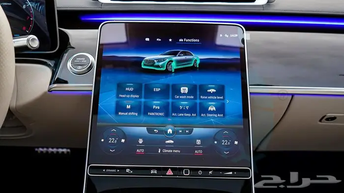 2024 مرسيدس اس كلاس S 500 L اصفار مع ضمان 13