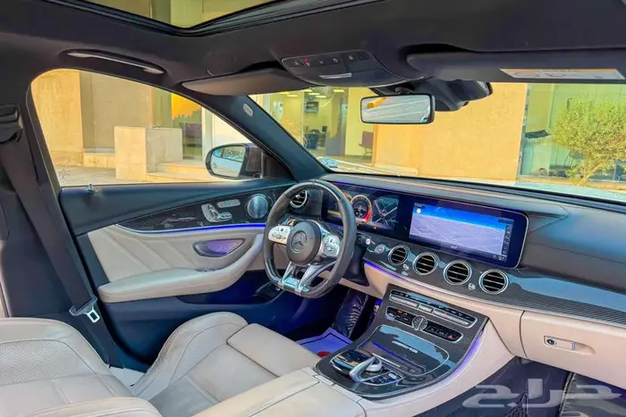 مرسيدس E63 S AMG V8 2019 ابيض خليجي 7