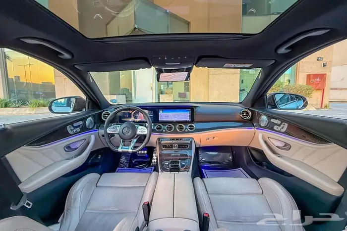 مرسيدس E63 S AMG V8 2019 ابيض خليجي 6