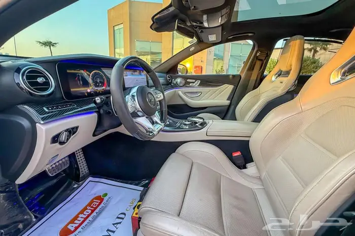 مرسيدس E63 S AMG V8 2019 ابيض خليجي 8