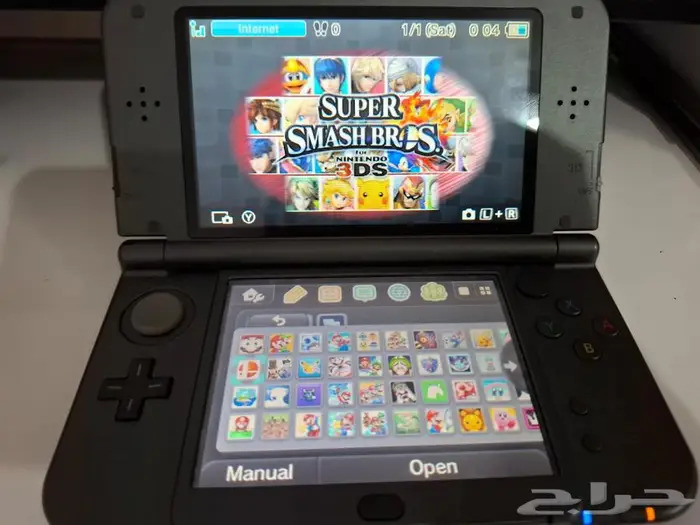 جهاز New nintento 3ds xl نيو نينتندو ثري دي اس اكس ال مهكر 1