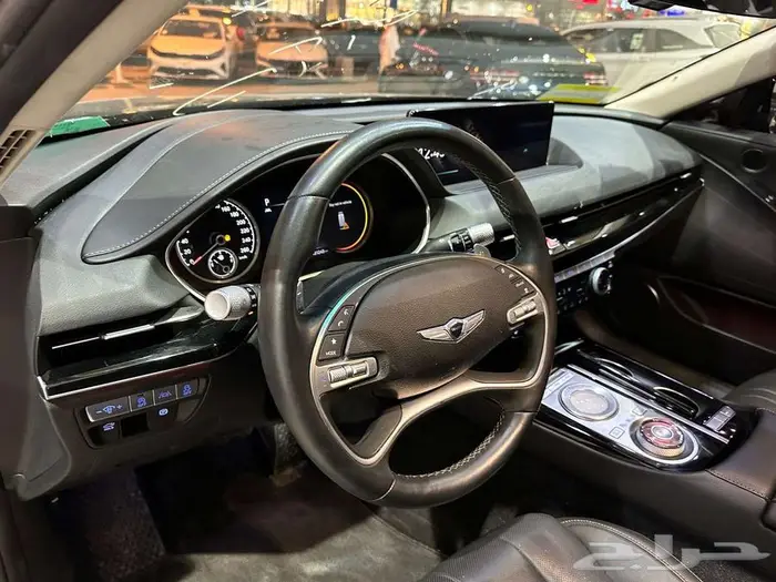 هونداي جينسس G80 بنزين 2021 عداد ديجتال باركنج مستورد 8