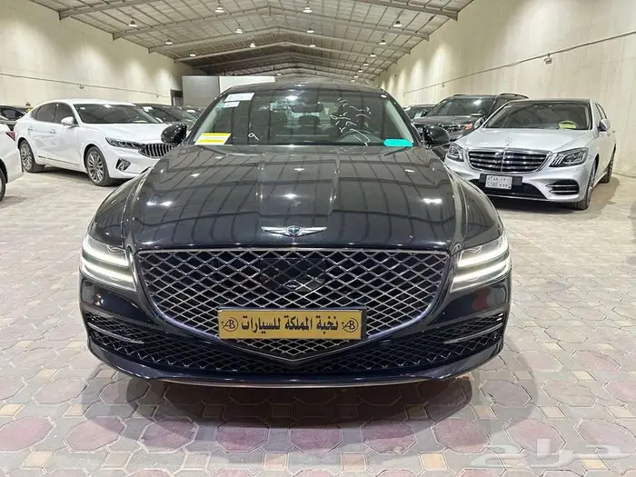 هونداي جينسس G80 بنزين 2021 عداد ديجتال باركنج مستورد 4