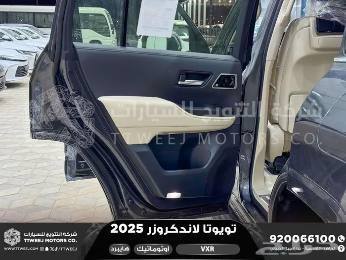 لاندكروزر في اكس ار فل رمادي هايبرد 2025 اقل سعر كاش واقساط 39