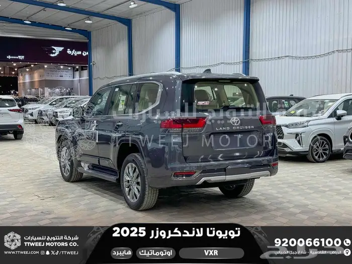 لاندكروزر في اكس ار فل رمادي هايبرد 2025 اقل سعر كاش واقساط 23