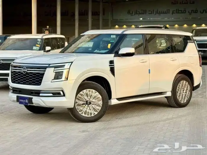 نيسان باترول بلاتنيوم 2025 تنفس طبيعي   صيانه مجانيه 10