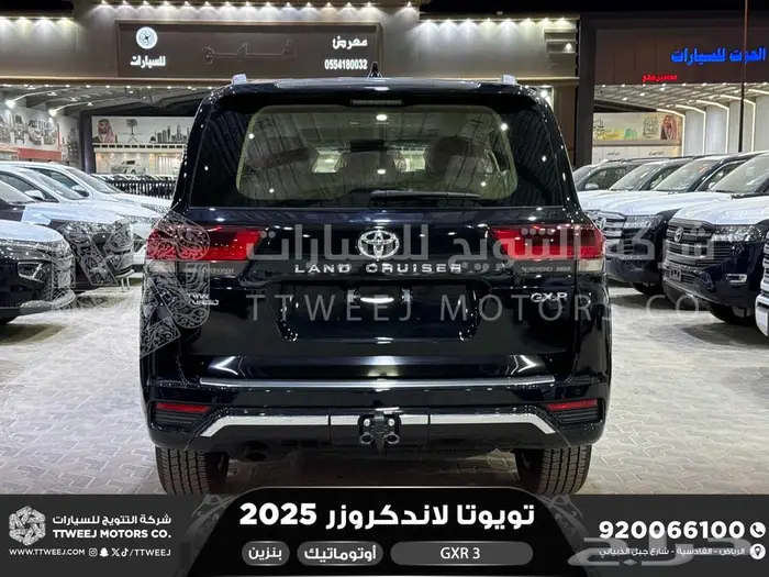 لاندكروزر جي اكس ار رقم 3 أسود بنزين 2025 اقل سعر كاش واقساط 34