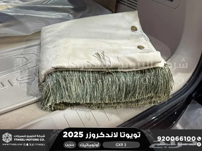 لاندكروزر جي اكس ار رقم 3 أسود بنزين 2025 اقل سعر كاش واقساط 3