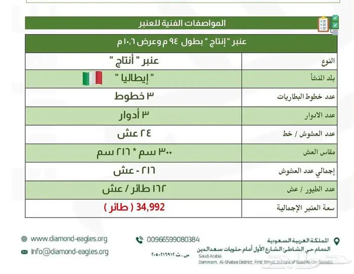 بطارية إنتاج دواجن إيطالي إستعمال أوروبي ماركة ( فالي ) 5