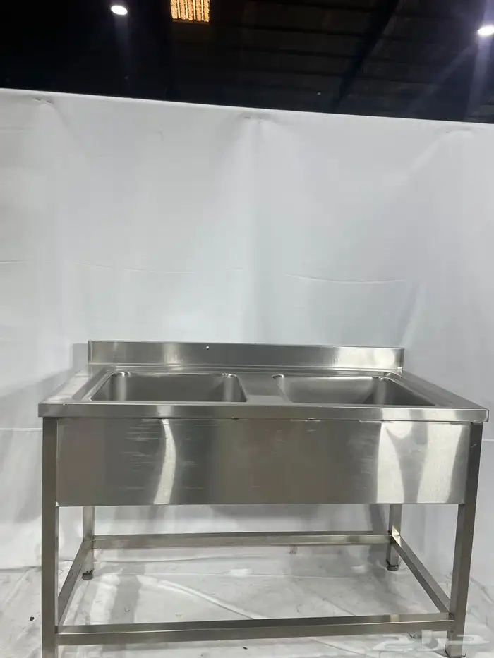 مجلى غسيل احواض ستيل معدات مطابخ تجهيز مطاعم 3