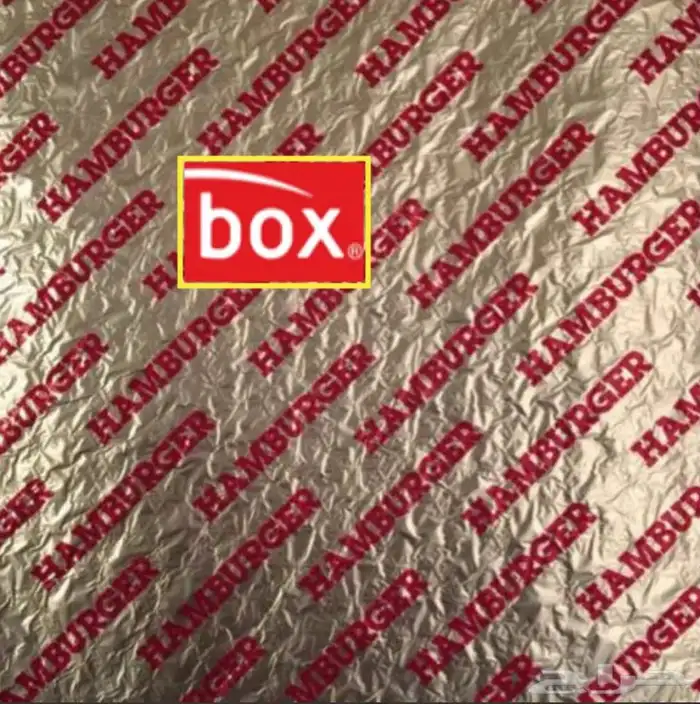 ورق ألمنيوم قصدير للمطاعم تغليف 4