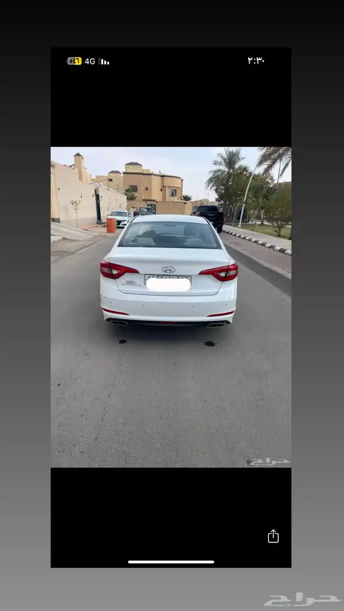 للبيع سوناتا مشروط نص فل ثاني مالك من الوكاله 8
