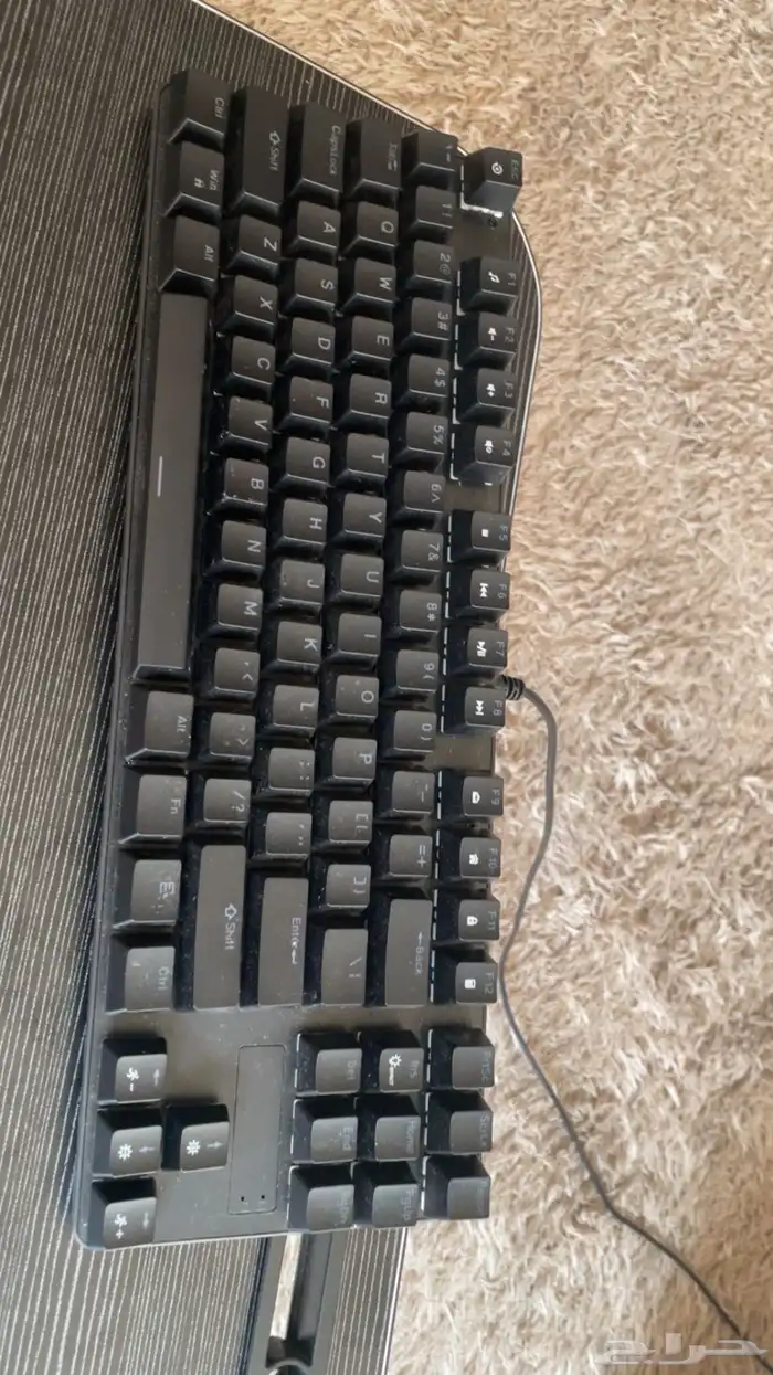 كيبورد اسود اسوتش 0