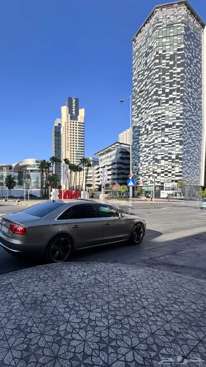 اودي 2012 ذهبي A8L 4