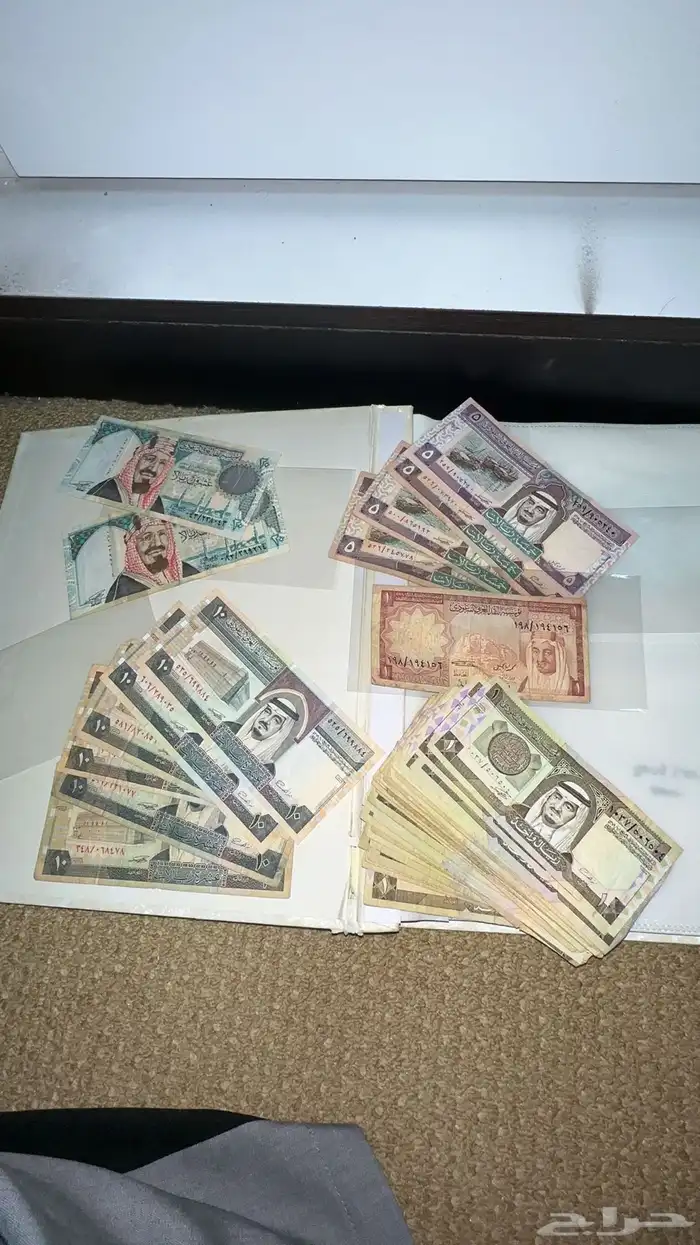 عملات سعودية واجنبيه نادرة 2