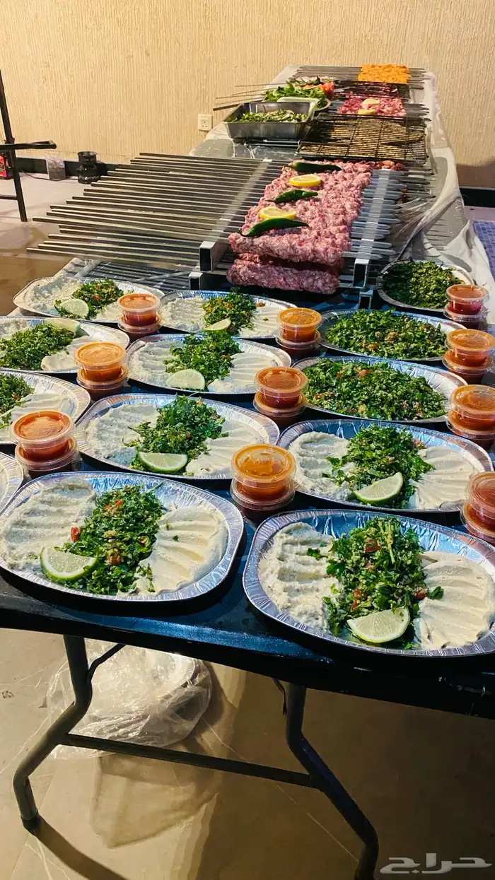 معلم مشويات خارجية مشاوي دوار السعادة مشوي شواي شواء مقلقل 1