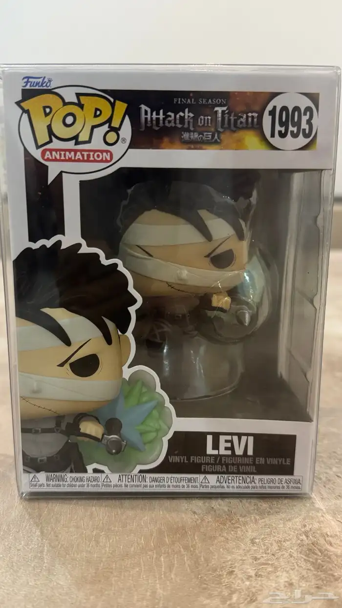مجسم فنكو بوب Levi (Attack on Titan) 1