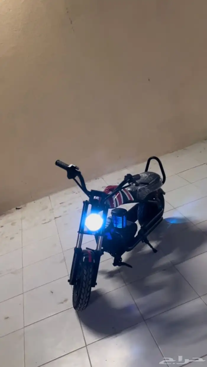 دباب هارلي كهربائي للأطفال بصوت واقعي 0