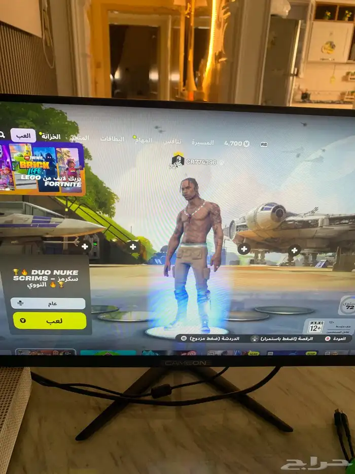 شاشة  جيمينج 4