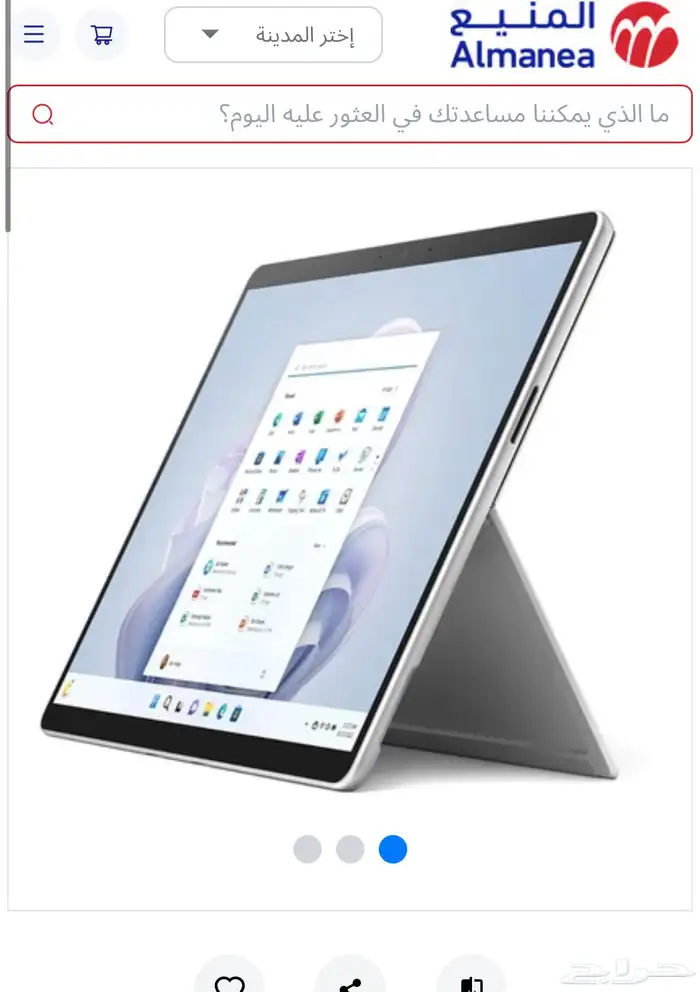 لاب توب مايكروسوفت سيرفس برو 9 جديد مخزن 1