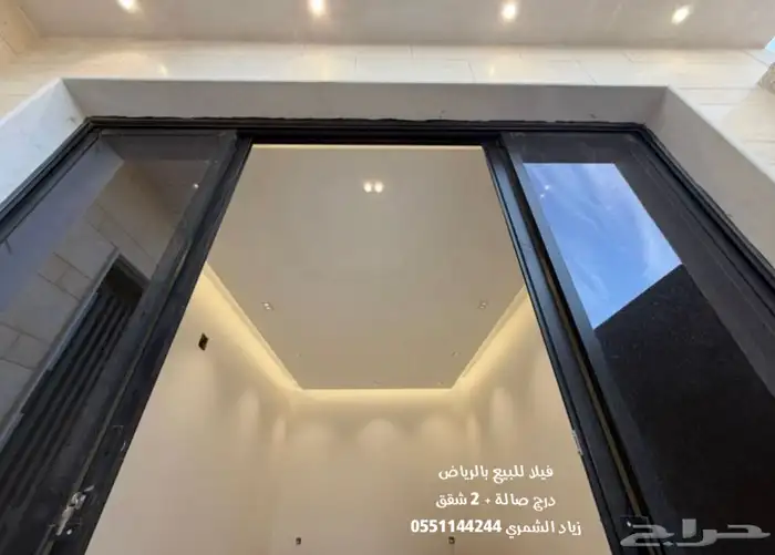 فيلا للبيع في الرياض مخطط تنال درج صالة 2 شقق شارع 20 جديدة 2