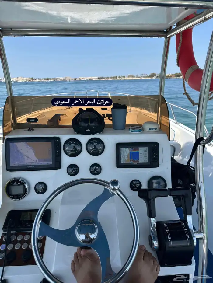 للبيع قارب الشعالي 4 استروك 225 هوندا 28 قدم 13
