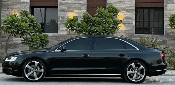 اودي A8 2015 فل كامل موتر مخزن ماشي 70 الف فقط شرط الفحص 11