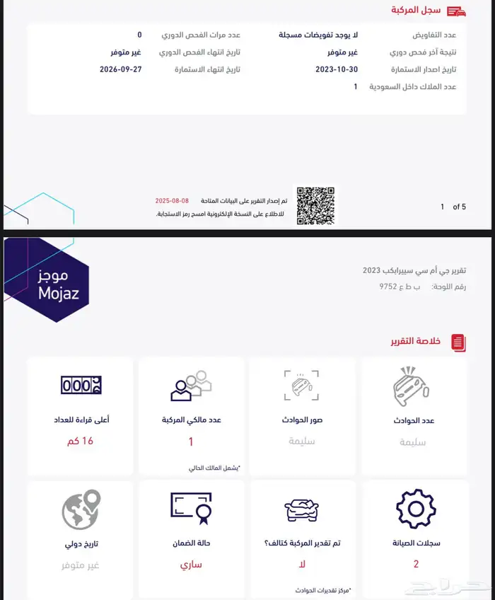 سييرا 2023 عداد قليل 32