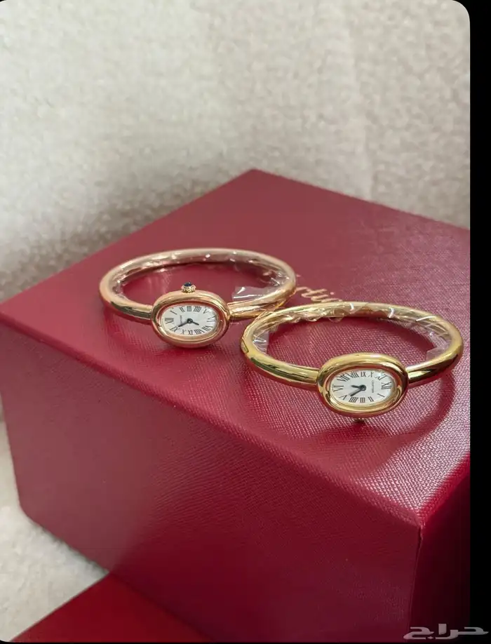 ساعة نسائية كارتير ماستر كوالتي Cartier Baignoire 7